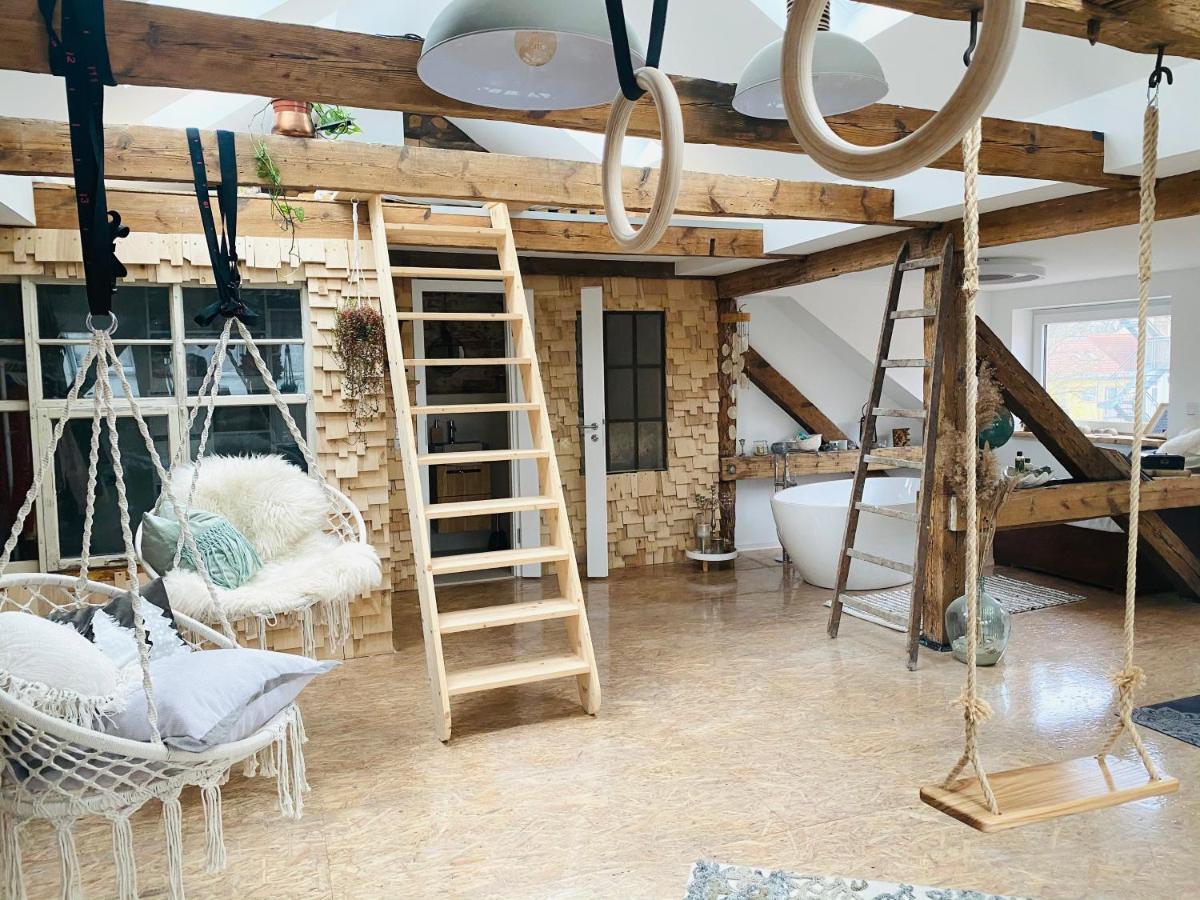 Loft Im Herzen Der Stadt Furstenwalde Bagian luar foto